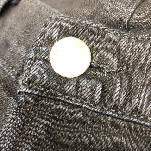 MADE IN USA BLACK J BRAMD PENCIL SKINNY JEANS 24x29 ⭐️ - Picture 4 of 14